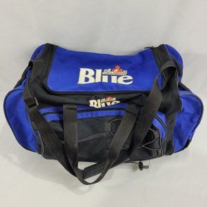 Labatt Blue Beer Vintage 18" Black & Blue Gym Bag Carry Tote